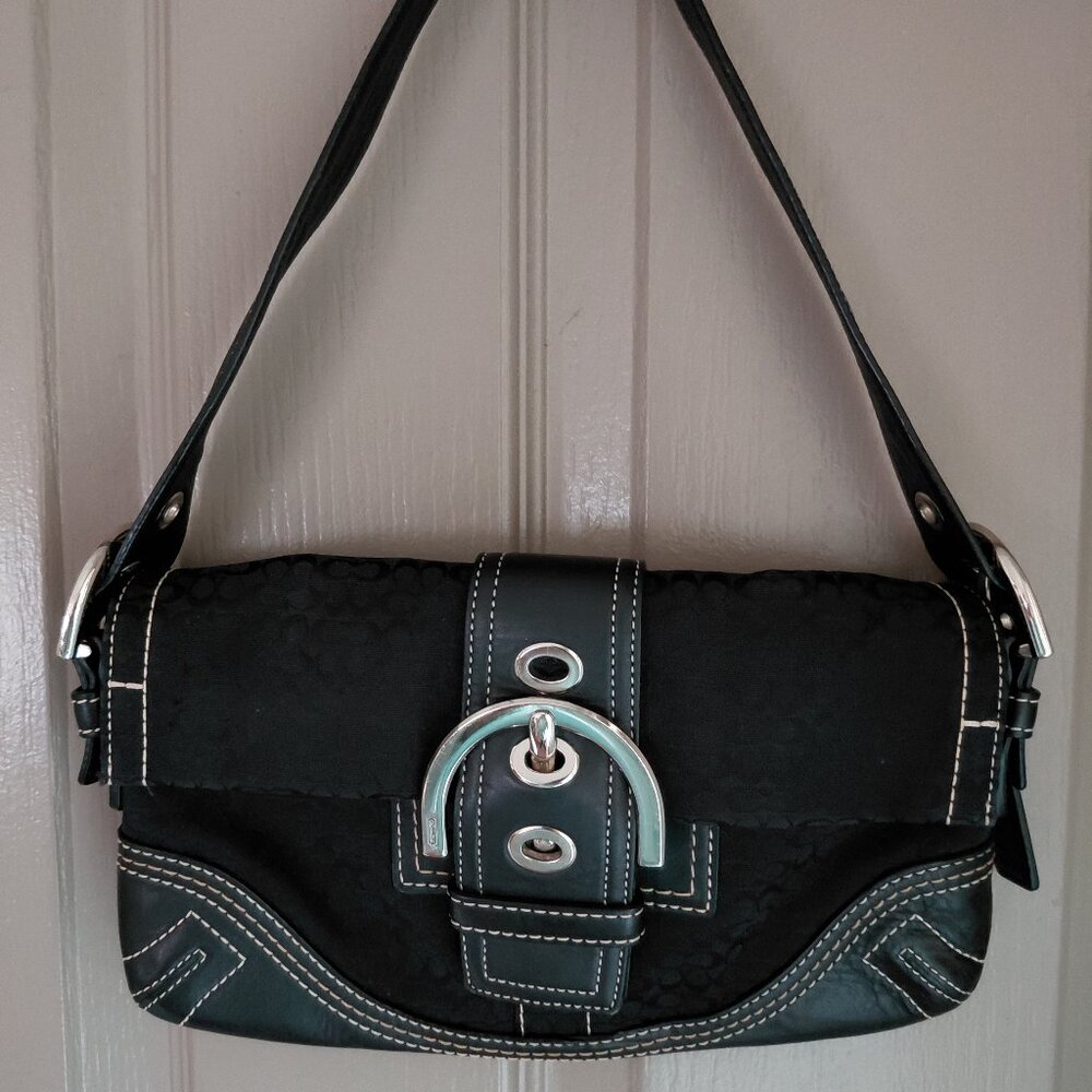 Coach Vintage Y2K Mini Soho Buckle Shoulder Bag with Free Wristlet